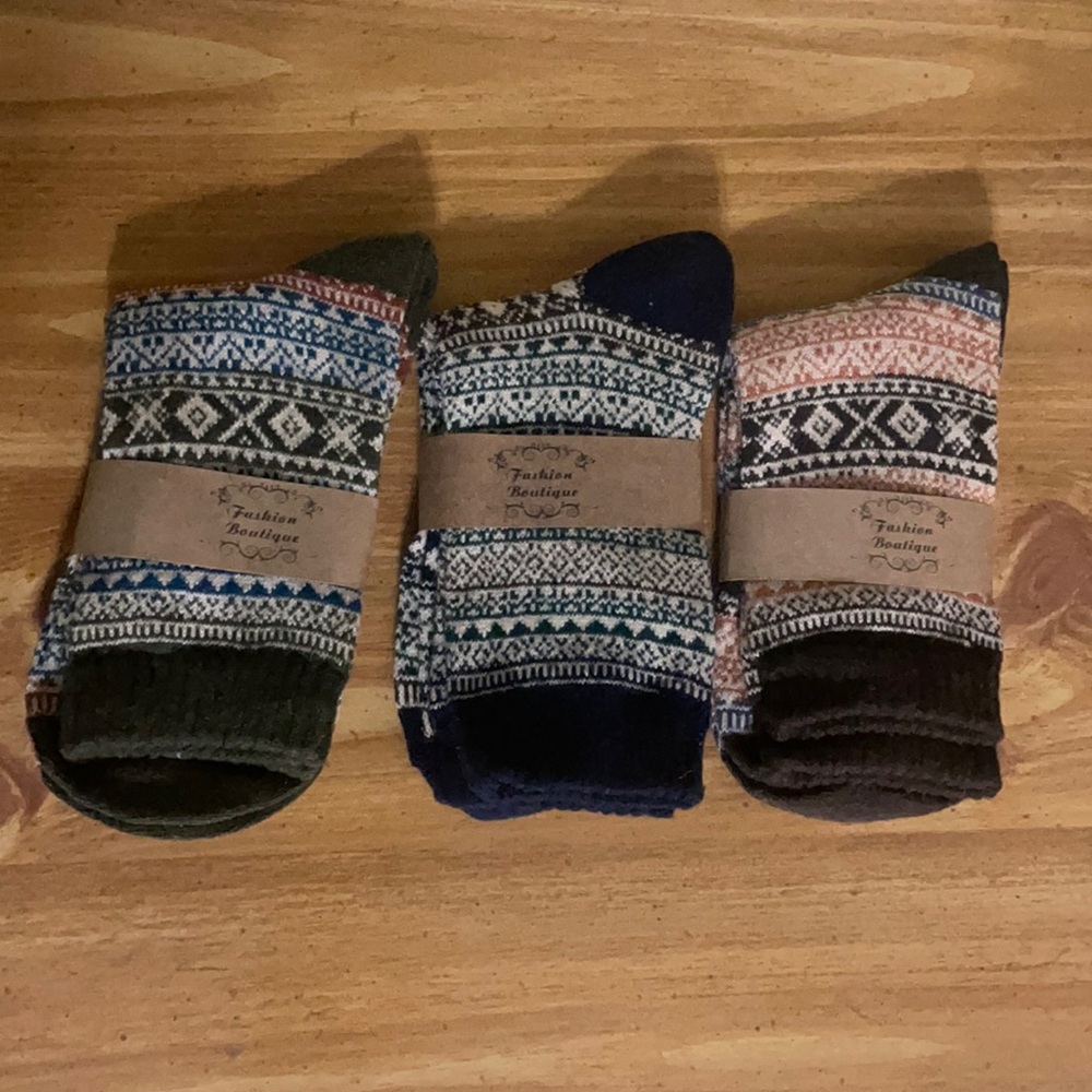 Fashion socks - set of 3